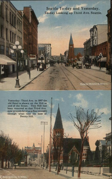 Seattle To-day and Yesterday. Washington