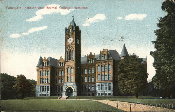 Collegiate Institute and Normal College Hamilton Canada