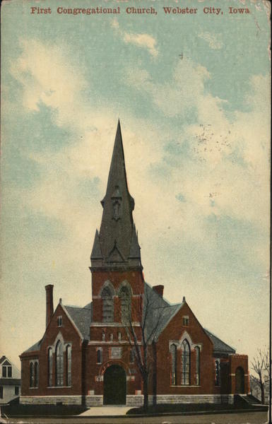 First Congretational Church Webster City Iowa