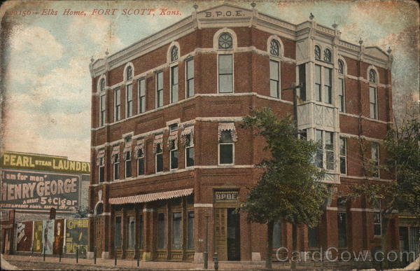 Elks Home Fort Scott Kansas
