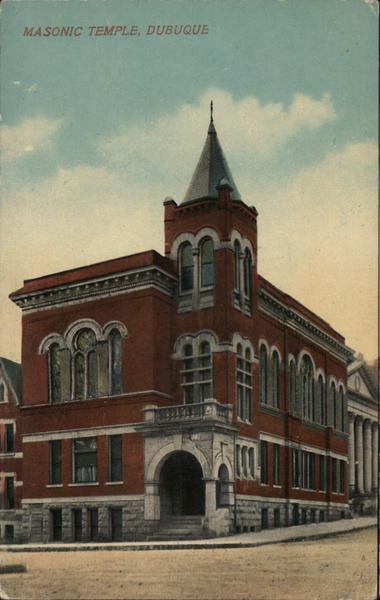 Masonic Temple Dubuque Iowa