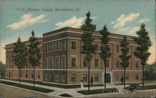 Masonic Temple Bloomington Illinois
