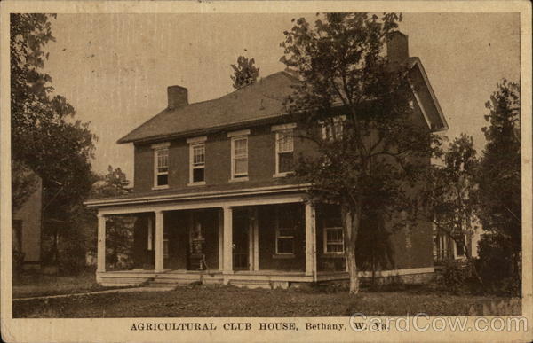 Agricultural Club House Bethany West Virginia