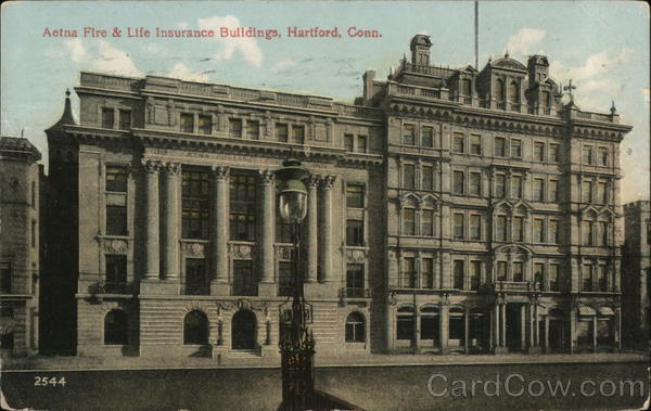 Aetna Fire & Life Insurance Buildings Hartford Connecticut