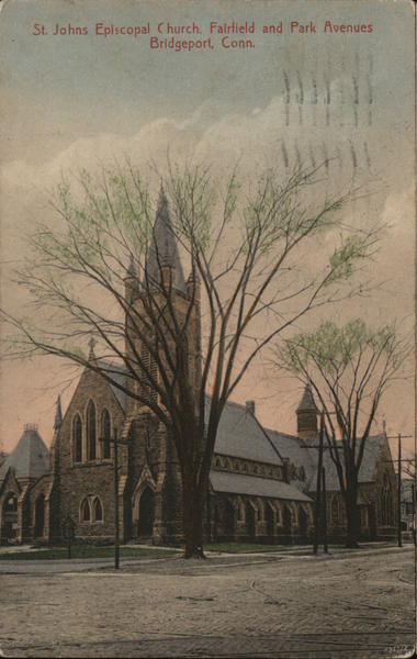 St. Johns Episcopal Church, Fairfield and Park Avenues Bridgeport Connecticut