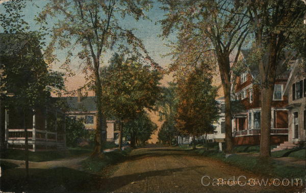 Maple St Bangor Maine