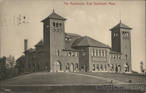The Auditorium East Northfield Massachusetts