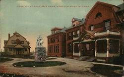 Hospital at Soldier's Home Noroton Heights, CT Postcard Postcard Postcard