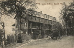 Ledge End Inn, Catskills Postcard