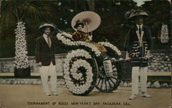 Tournament of Roses New Year's Day Postcard
