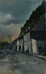 Old French Cottages Postcard