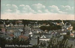 Burdseye View Postcard