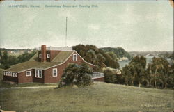 Conduskeag Canoe and Country Club Hampden, ME Postcard Postcard Postcard