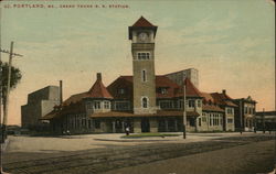 Grand Trunk R.R. Station Portland, ME Postcard Postcard Postcard