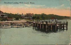 Steamboat Landing Birch Island, ME Postcard Postcard Postcard