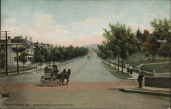 Highland Avenue, East from 20th Street Birmingham, AL Postcard Postcard Postcard
