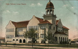 High School Long Beach, CA Postcard Postcard Postcard