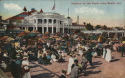 Sunning on the Sands Postcard