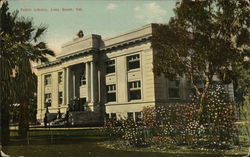 Public Library Long Beach, CA Postcard Postcard Postcard