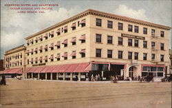 Kennebec Hotel and Apartments Postcard