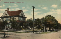 DuBois Avenue Pennsylvania Postcard Postcard Postcard