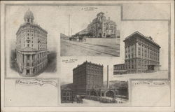 Views of Pittsburgh Train Stations Pennsylvania Postcard Postcard Postcard