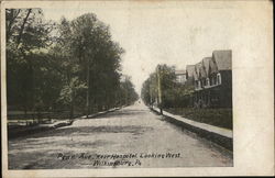 Penn Ave. near Hospital, Looking West Wilkinsburg, PA Postcard Postcard Postcard