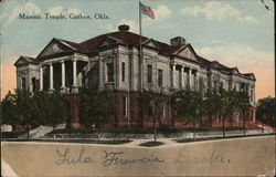 Masonic Temple Postcard