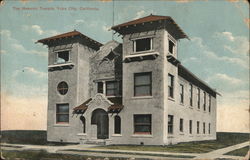 The Masonic Temple Yuba City, CA Postcard Postcard Postcard