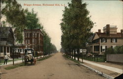 Briggs Avenue, Richmond Hill Postcard