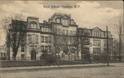 High School Flushing, NY Postcard Postcard Postcard