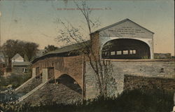 Old Wooden Bridge Esperance, NY Postcard Postcard Postcard