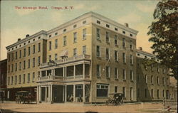 The Ah-wa-ga Hotel Owego, NY Postcard Postcard Postcard