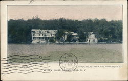 Retlaw House, Oquaga Lake Postcard