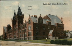 Public High School Hartford, CT Postcard Postcard Postcard