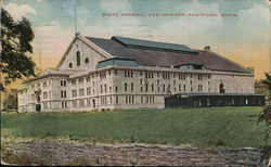 State Arsenal and Armory Hartford, CT Postcard Postcard Postcard