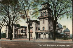 The Colt's Residence Hartford, CT Postcard Postcard Postcard