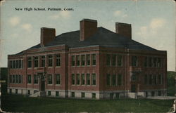 New High School Putnam, CT Postcard Postcard Postcard