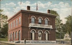 Post Office and Custom House Postcard