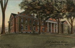 Old Ladies Home Postcard