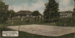 A Recreation Spot, Hershey Chocolate Co Postcard