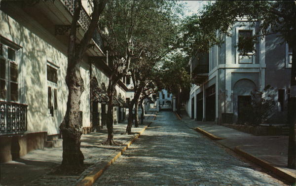 Street Scene San Juan Puerto Rico