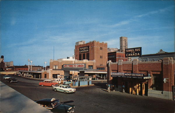 Entrance - Detroit-Windsor Tunnel Michigan