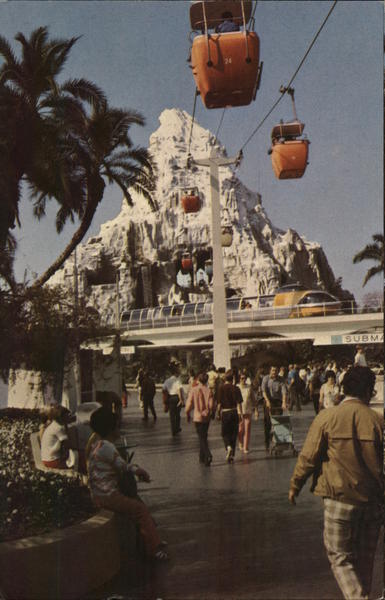 Matterhorn Mountain, Disneyland Anaheim California