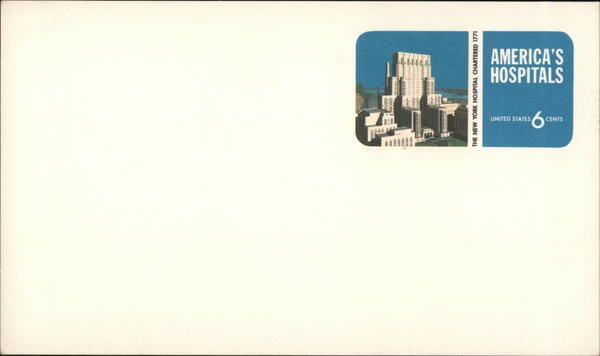 America's Hospitals 6c Postal Card Postal Cards