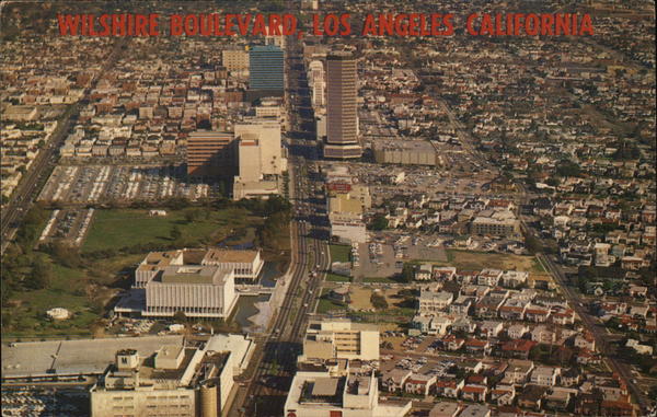 Wilshire Boulevard Los Angeles California