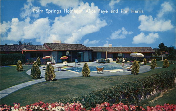Thunderbird Country Club - Home of Phil Harris and Alice Faye Palm Springs California