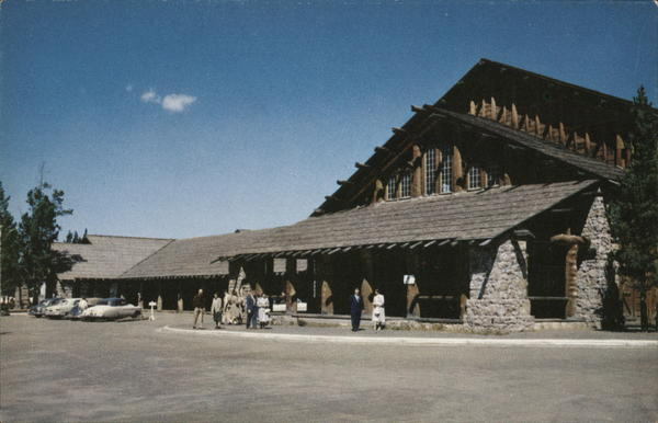 Old Faithful Lodge Yellowstone National Park