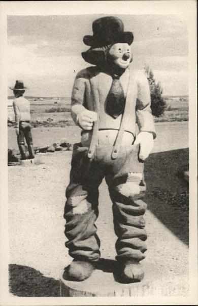 Woody the Clown Monument Colorado