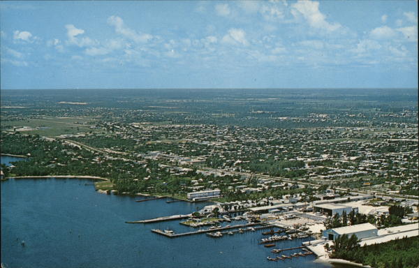 Aerial View Lantana Florida